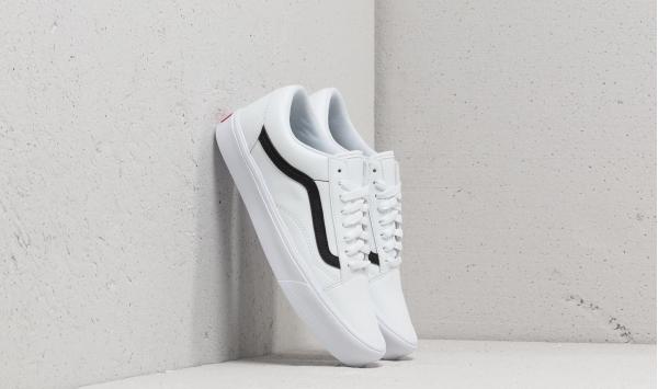 Vans Old Skool Lite (Classic Tumble) True White/ Black