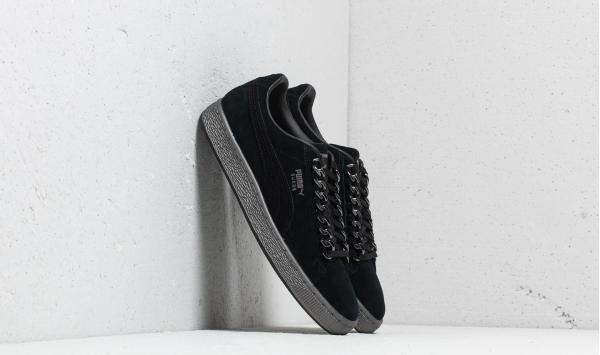 Puma Suede Classic x Chain Puma Black-Puma Black