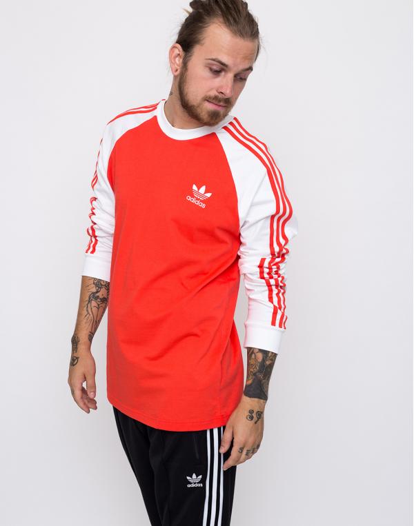Adidas Originals 3-Stripes Bright Red M