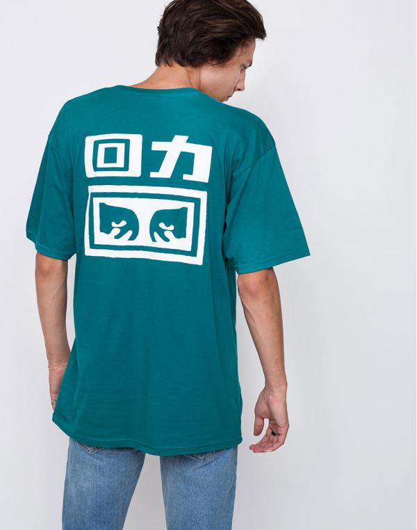Obey Warrior Shanghai Tee Teal L