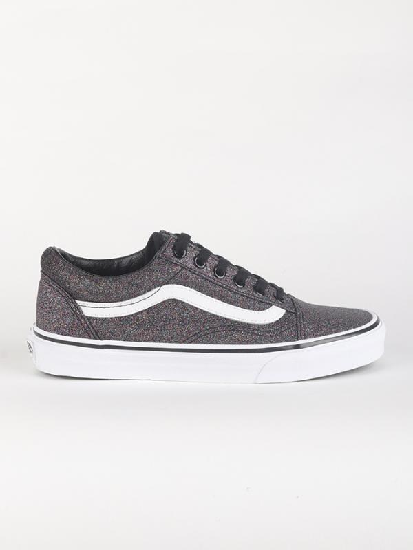 Boty Vans Ua Old Skool (Glitter) Ra Černá
