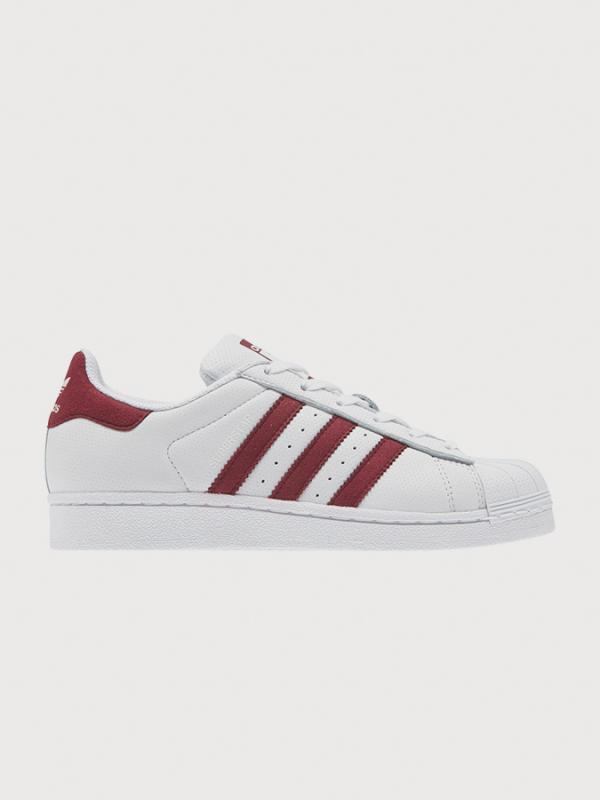 Boty adidas Originals Superstar J Bílá