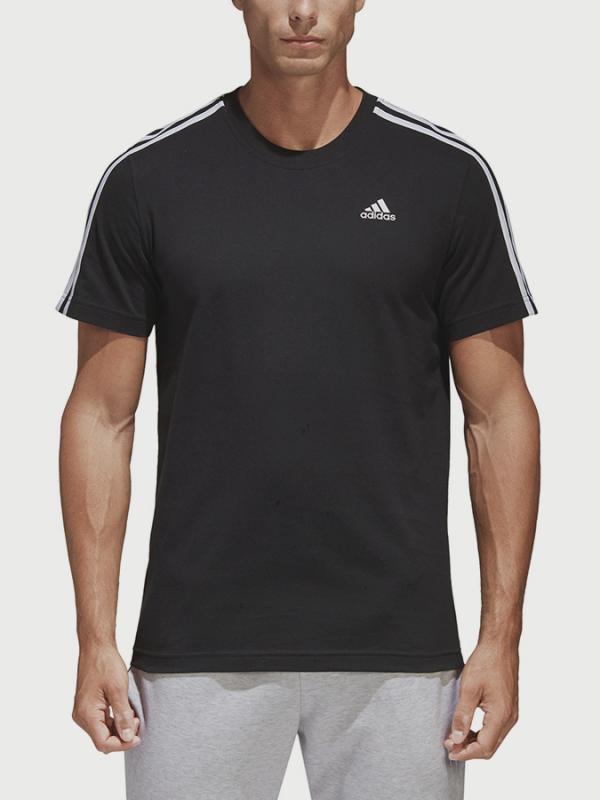 Tričko adidas Performance Ess 3S Tee Černá