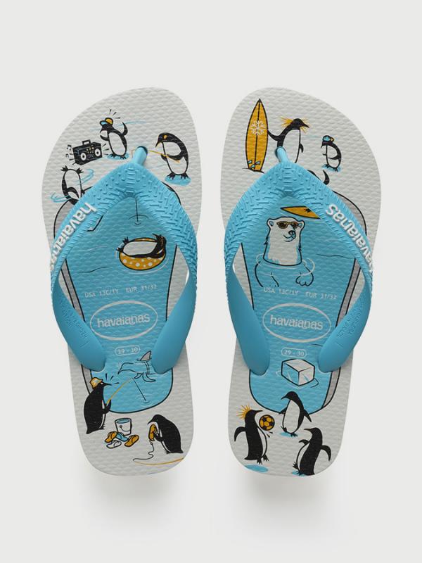 Žabky Havaianas Kids Top Play White Barevná