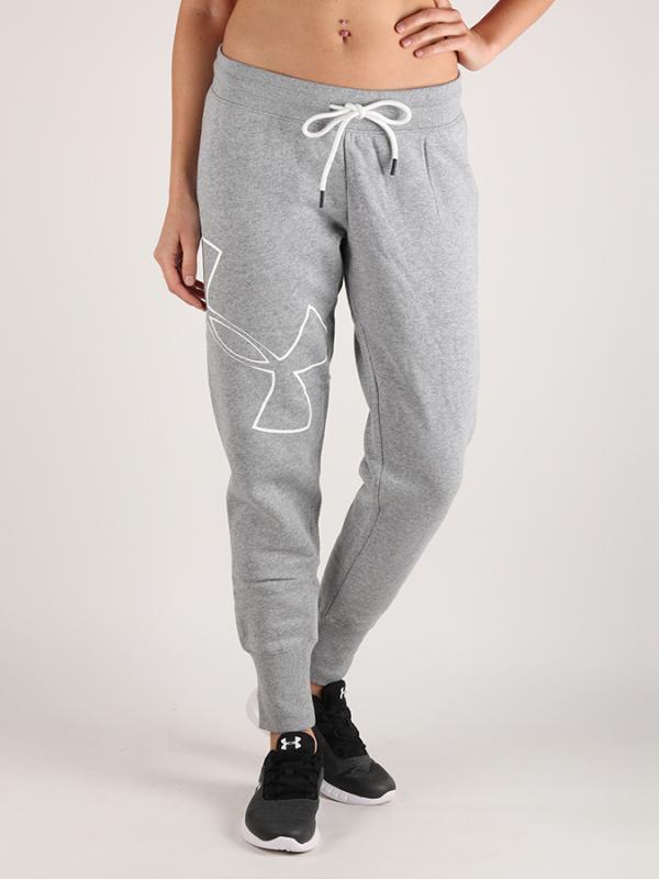 Tepláky Under Armour Good Europe Branded Jogger Šedá