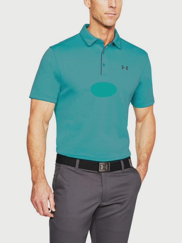 Tričko Under Armour Tech Polo Zelená