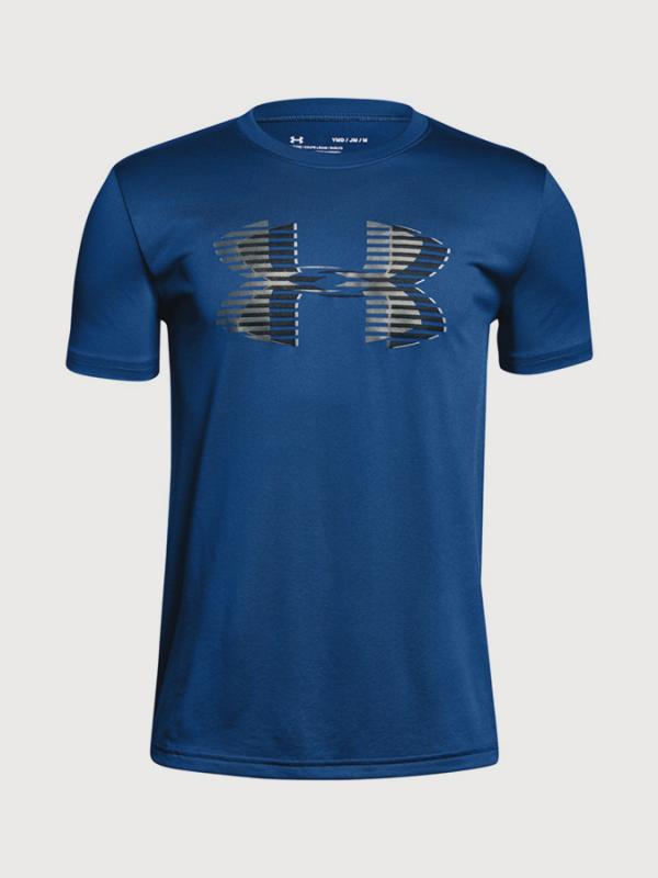 Tričko Under Armour Tech Big Logo Solid Tee Modrá