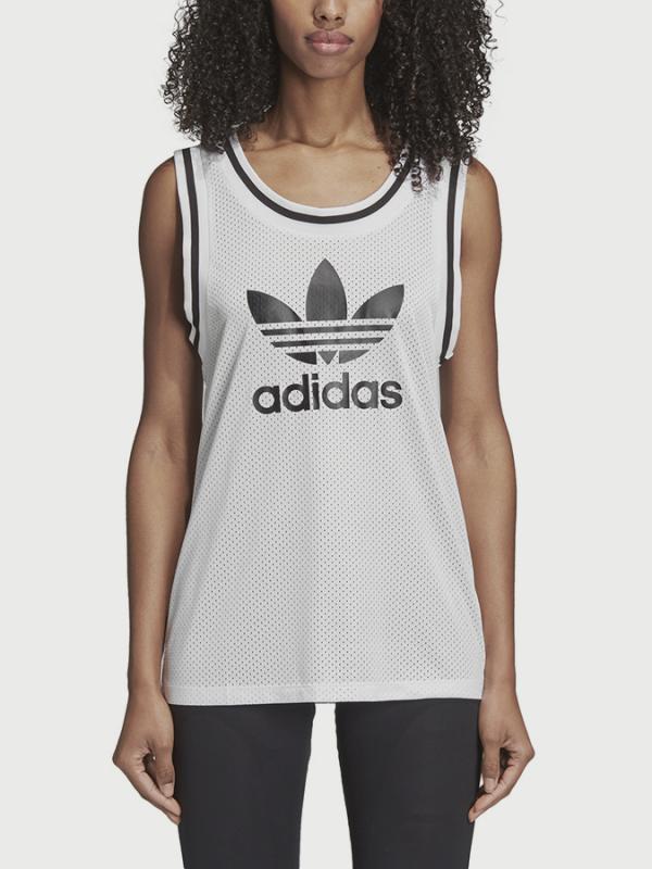 Tílko adidas Originals Aa-42 Tank Mesh Bílá
