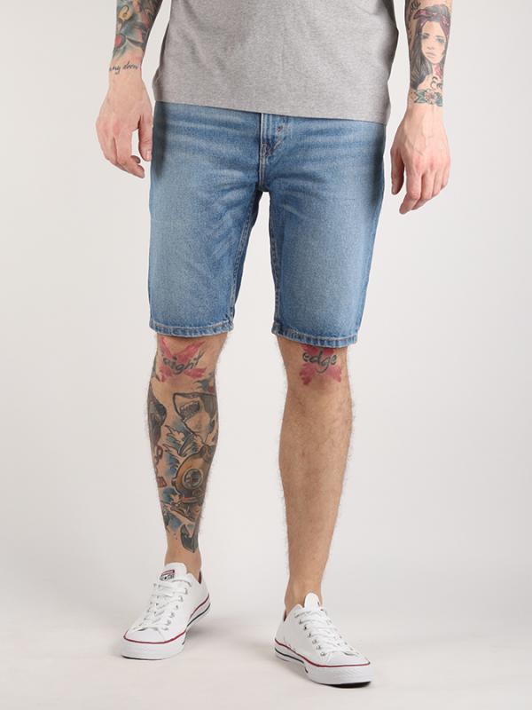 Kraťasy LEVI'S 502 Taper Hemmed Short Bob Modrá