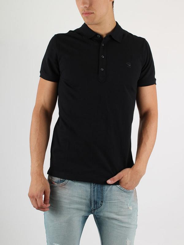 Tričko Diesel T-ALFRED CAMICIA Černá