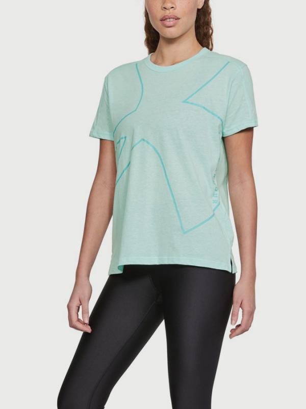 Tričko Under Armour Triblend Graphic SS Tee Zelená