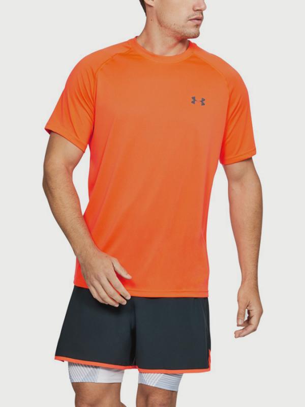 Tričko Under Armour Tech SS Tee Oranžová