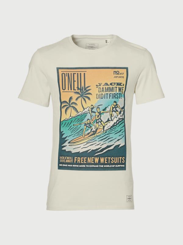 Tričko O´Neill Lm Throwback Photo T-Shirt Bílá
