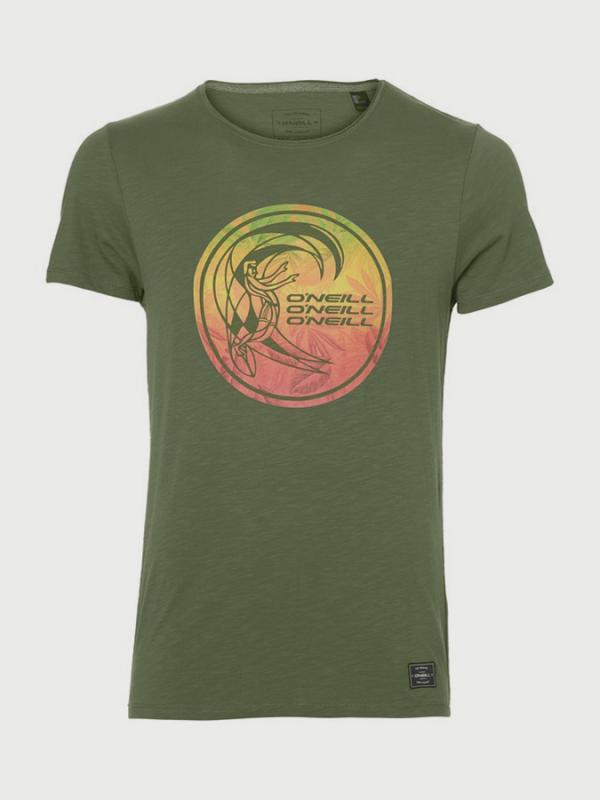 Tričko O´Neill Lm Circle Surfer T-Shirt Zelená