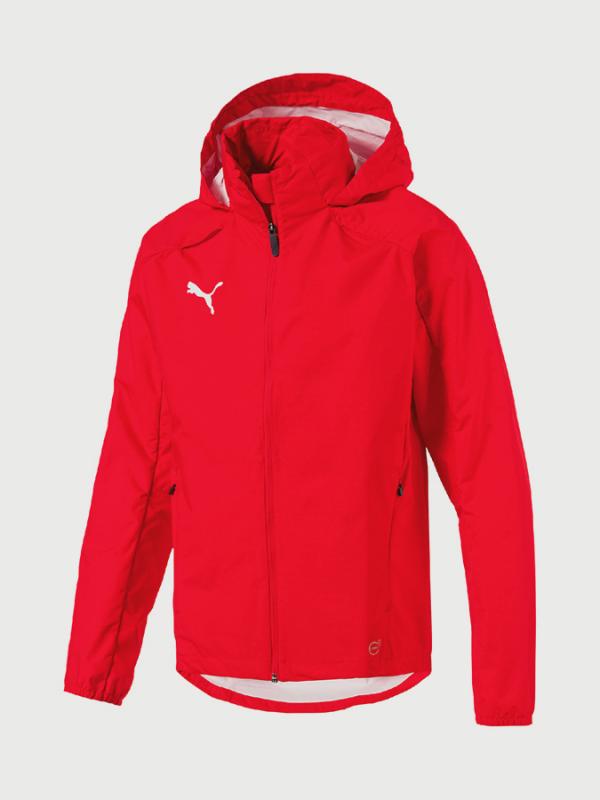Bunda Puma LIGA Training Rain Jacket Červená