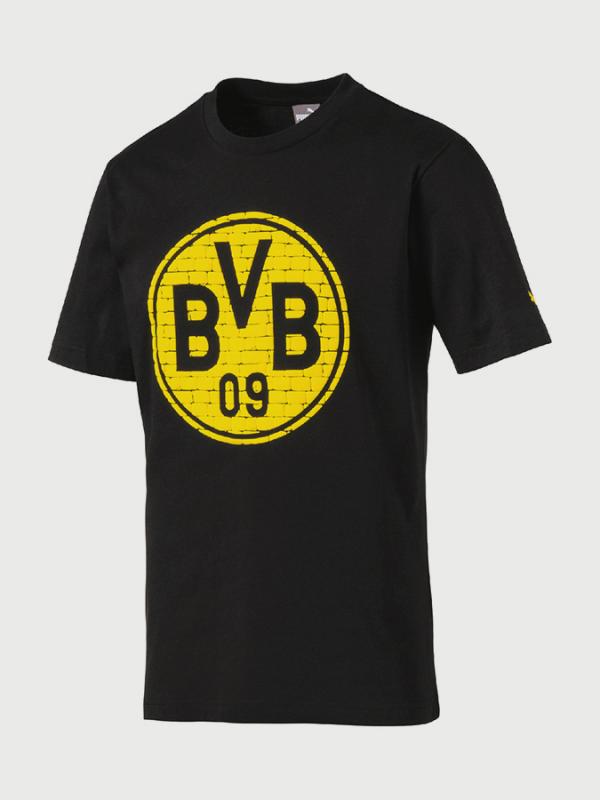 Tričko Puma BVB Fan Tee Černá