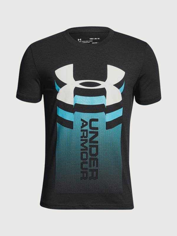 Tričko Under Armour Veritcal Logo SS T Černá