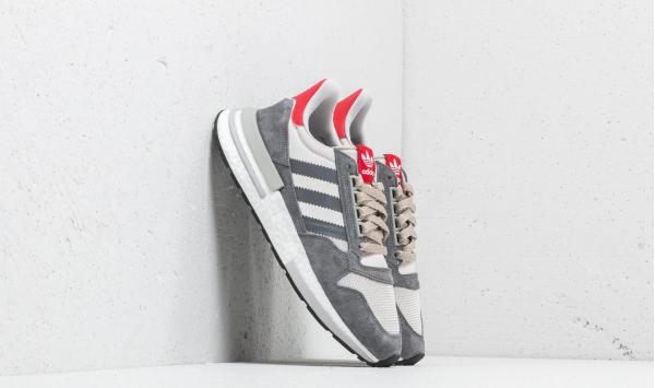 adidas ZX 500 RM Grey Four/ Ftw White/ Scarlet