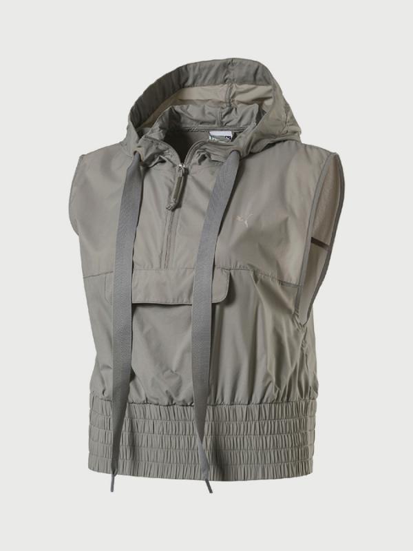 Mikina Puma En Pointe SL Half Zip Šedá
