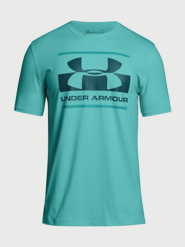 Tričko Under Armour Blocked Sportstyle Logo Zelená