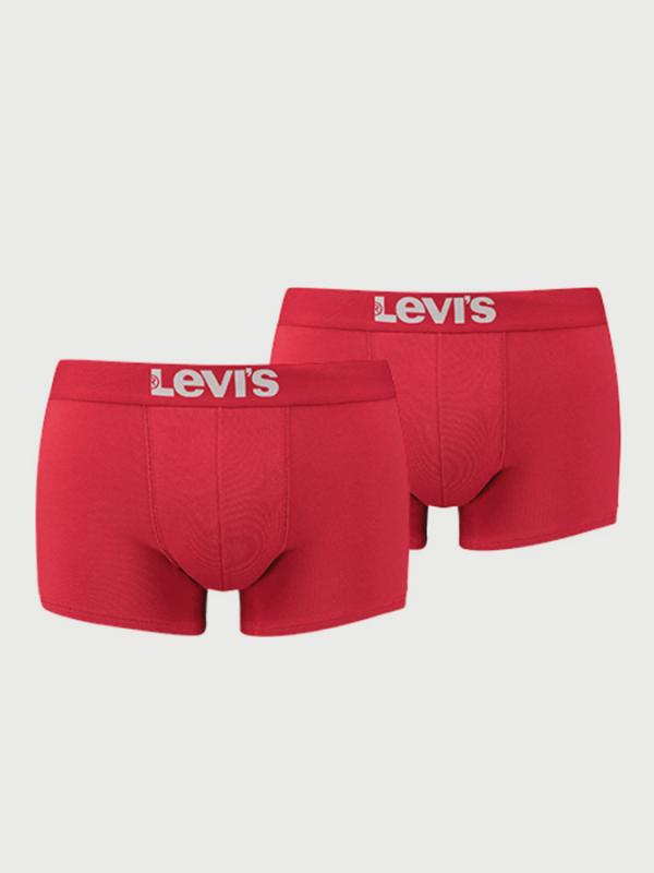 Boxerky LEVI'S 200Sf Trunk 2 Pack Červená
