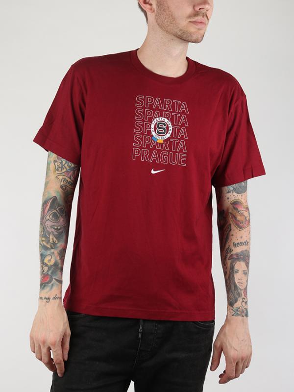 Tričko Nike SPARTA BLANK TEE 07 Červená