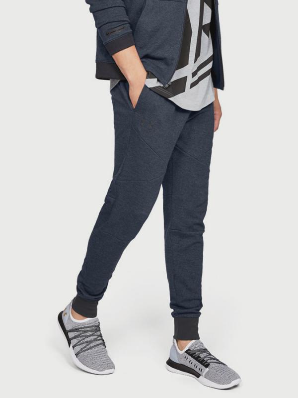Tepláky Under Armour Unstoppable 2X Knit Jogger Modrá