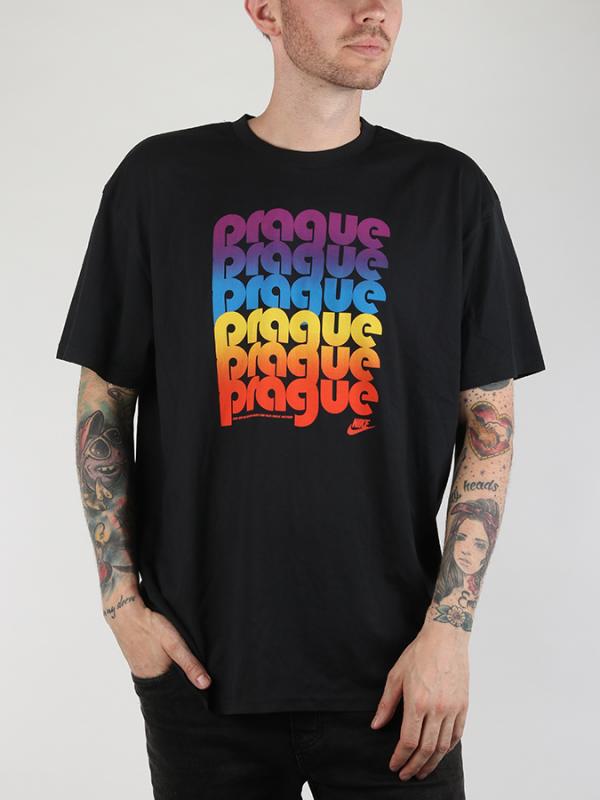 Tričko Nike PRAGUE TEE 08-black Černá