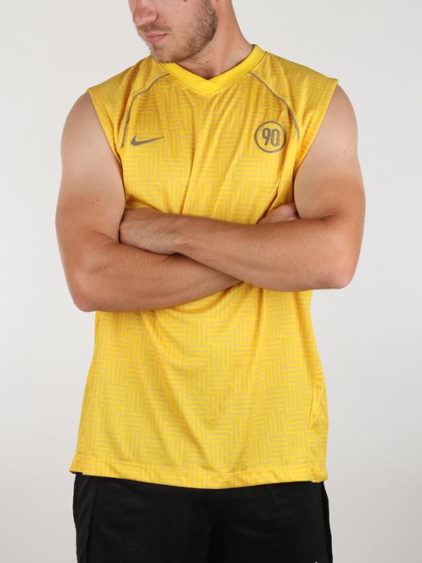 Tričko Nike T90 SLVLSS GRAPHIC TOP Žlutá