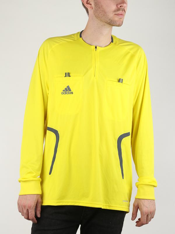 Mikina adidas Performance REFEREE Jsy LS Žlutá