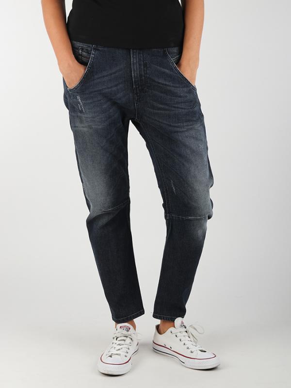 Džíny Diesel FAYZA L.32 PANTALONI Modrá