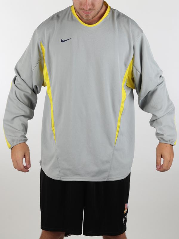 Mikina Nike LS UNITED GOALIE JERSEY Šedá