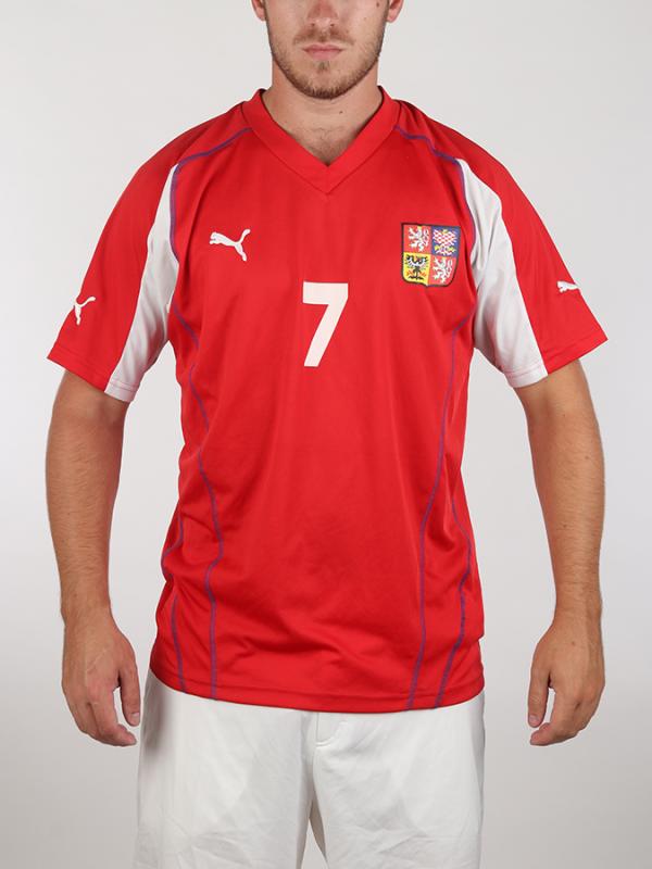 Tričko Puma CZECH REP.EURO 04 Červená