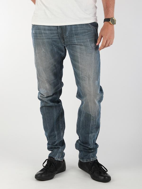 Džíny Diesel KRAYVER L.34 PANTALONI Modrá