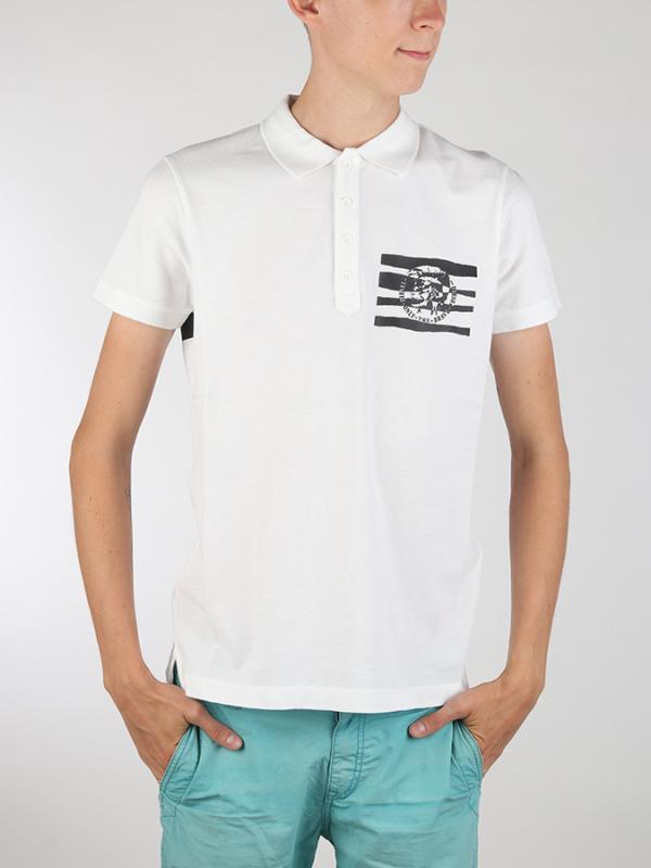 Tričko Diesel CL-T-POP CAMICIA Bílá
