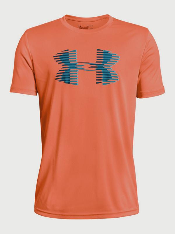 Tričko Under Armour Tech Big Logo Solid Tee Oranžová