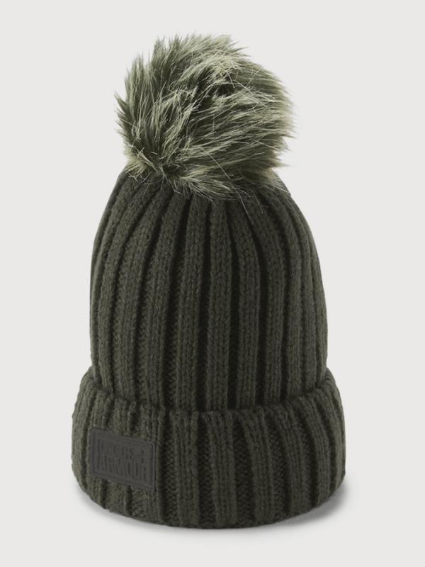 Čepice Under Armour Snowcrest Pom Beanie Zelená