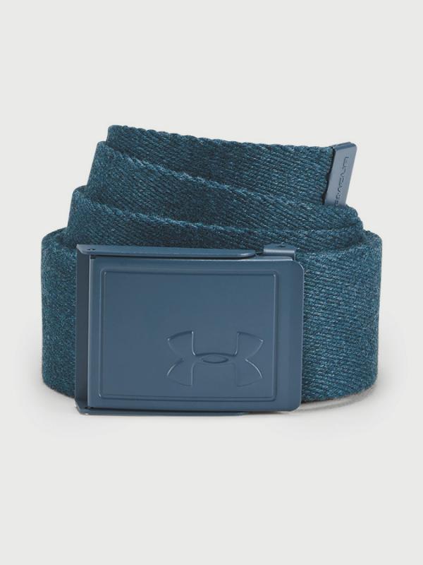 Pásek Under Armour Men\'s Novelty Webbing Belt Modrá