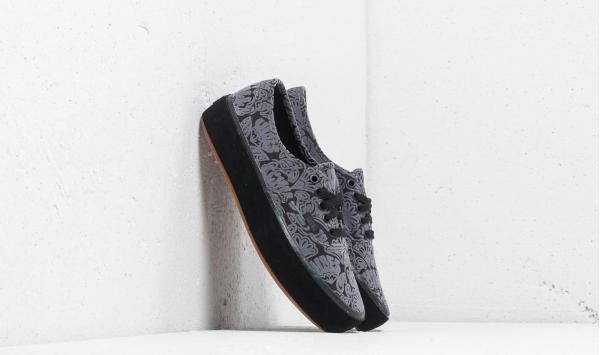 Vans Authentic Platform (Sidewall Wrap) Suede/ Black