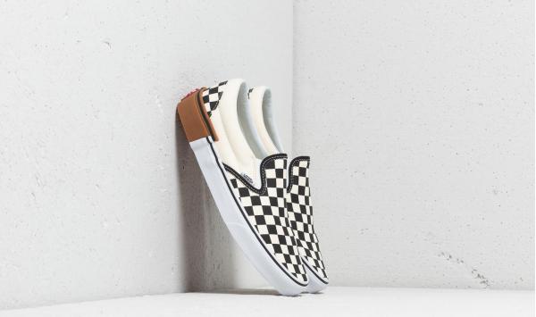 Vans Classic Slip-On (Gum Block) Checkerboard