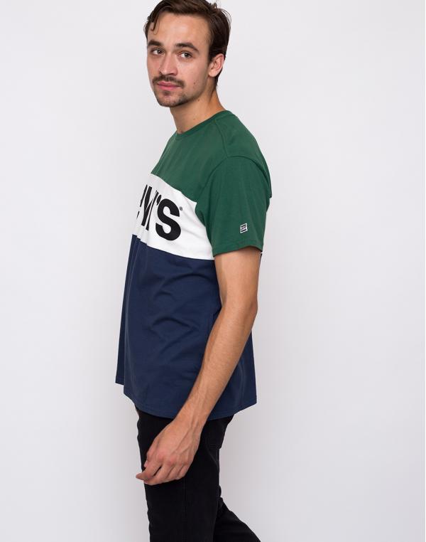 Levi´s® Colorblock Eden / Marshmallow / Dress blues / Black Text L
