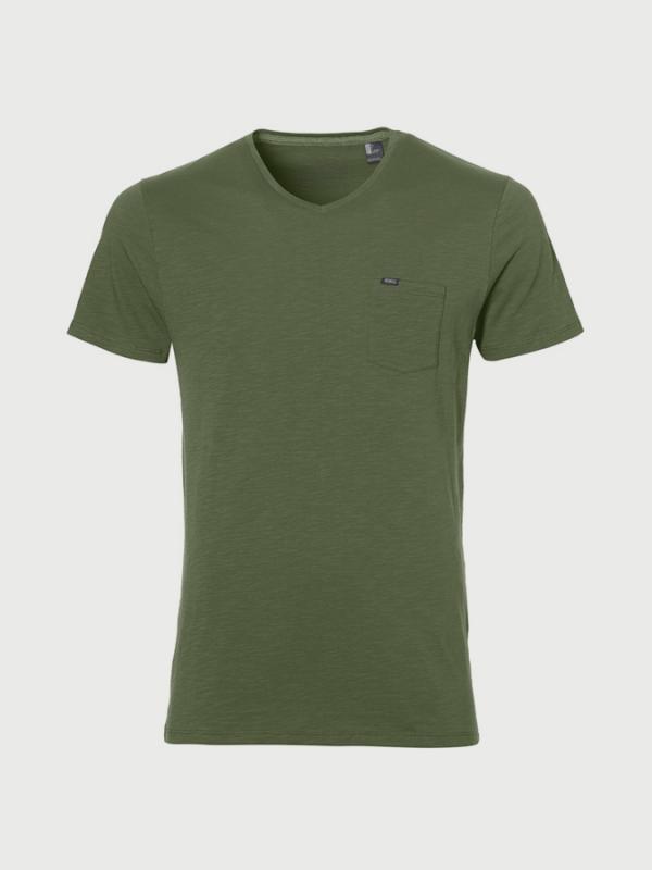 Tričko O´Neill Lm Jack'S Base V-Neck T-Shirt Zelená