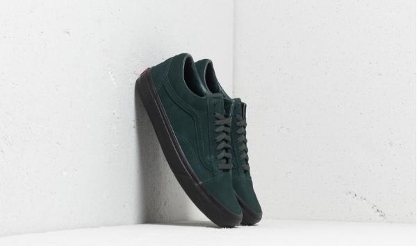 Vans Old Skool (Black Outsole) Darkest Spruce/ Black