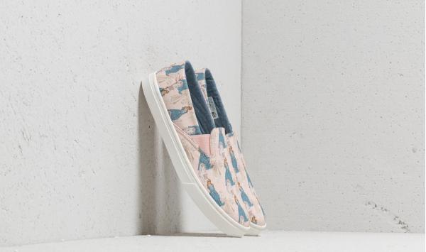 Toms x Disney Luca Youth Pink Sleeping Beauty Printed Canvas