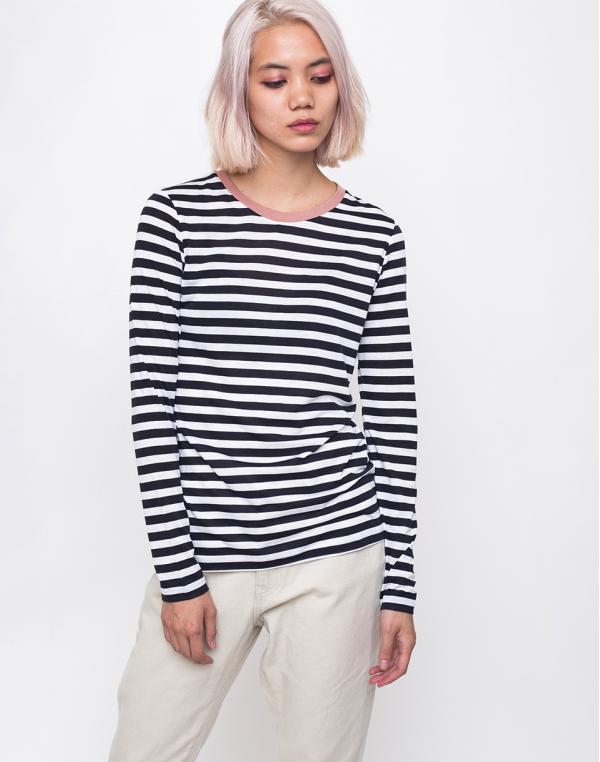 ArmedAngels Lara Bold Stripes Dark Navy / White M