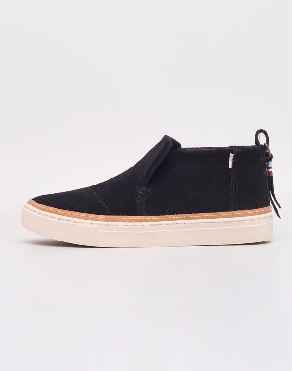 Toms Paxton Black Suede 38