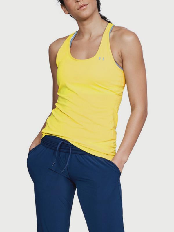 Tílko Under Armour Heatgear Racer Tank Žlutá