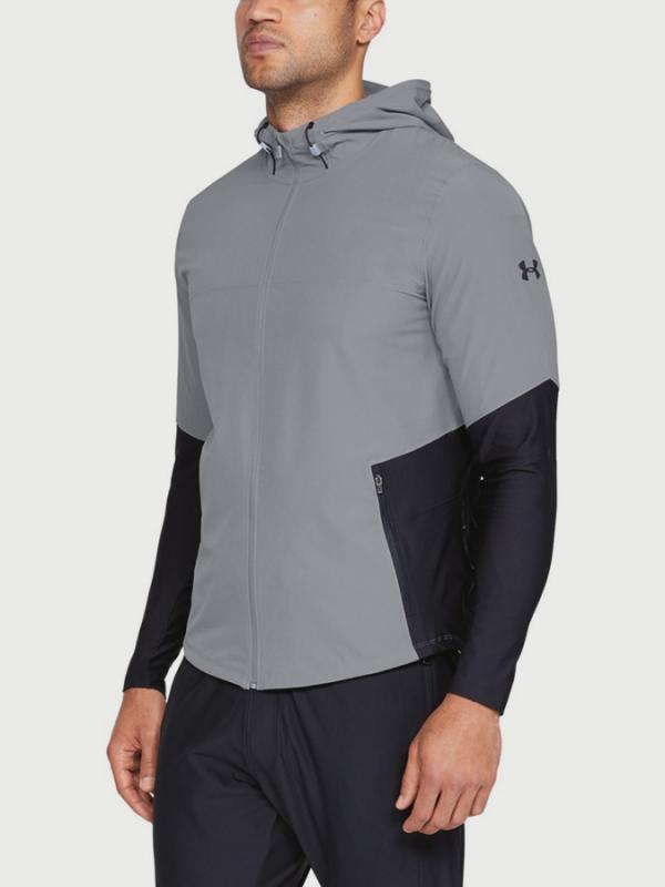 Bunda Under Armour Vanish Hybrid Jacket Šedá