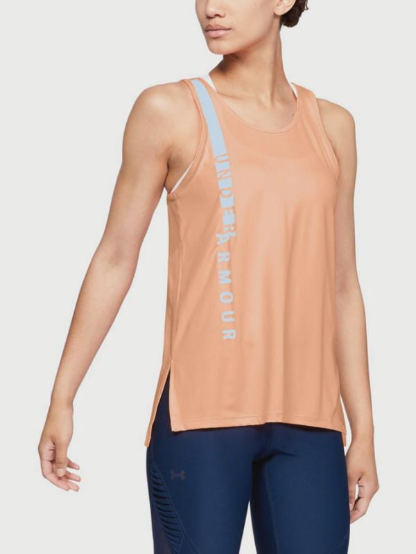 Tílko Under Armour HG Scoop Graphic Oranžová