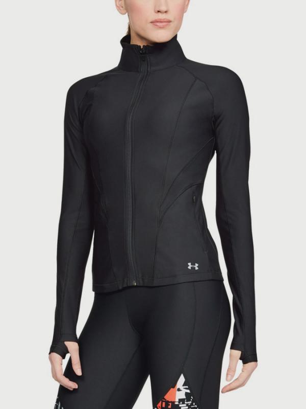 Tričko Under Armour Vanish Full Zip Černá